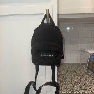 Balenciaga Black Mini Crossbody/Backpack